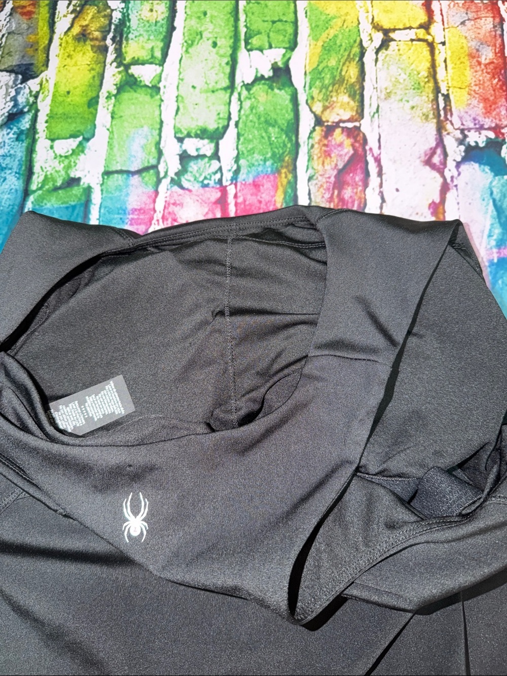 Spyder Black Performance Racerback Tank - Picture 7 of 7